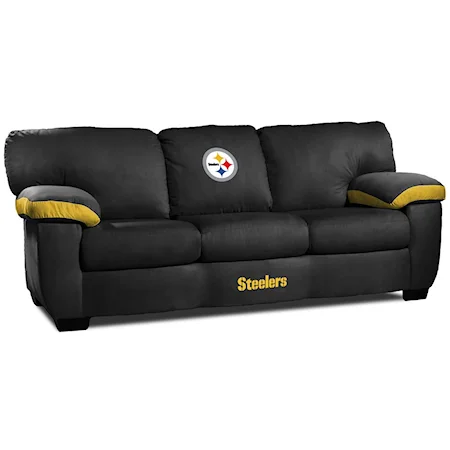 Steelers Pillow Arm Sofa